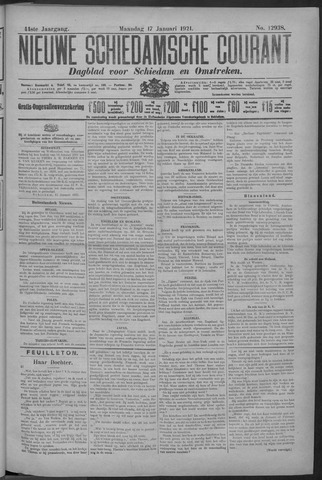 Nieuwe Schiedamsche Courant 1921-01-17