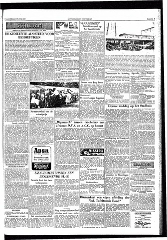 Rotterdamsch Nieuwsblad / Schiedamsche Courant / Rotterdams Dagblad / Waterweg / Algemeen Dagblad 1955-07-28