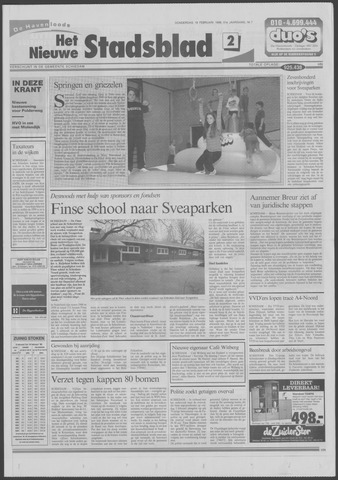 Het Nieuwe Stadsblad 1999-02-18