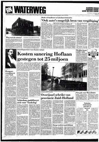 Rotterdamsch Nieuwsblad / Schiedamsche Courant / Rotterdams Dagblad / Waterweg / Algemeen Dagblad 1989-12-21