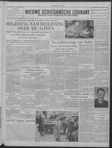 Nieuwe Schiedamsche Courant 1956-03-20
