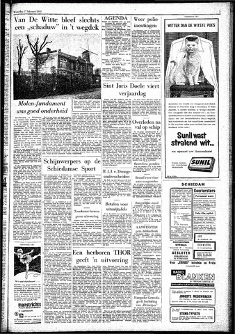 Rotterdamsch Parool / De Schiedammer 1960-02-17