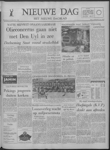 Nieuwe Schiedamsche Courant 1966-08-24