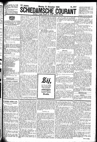Schiedamsche Courant 1920-12-21