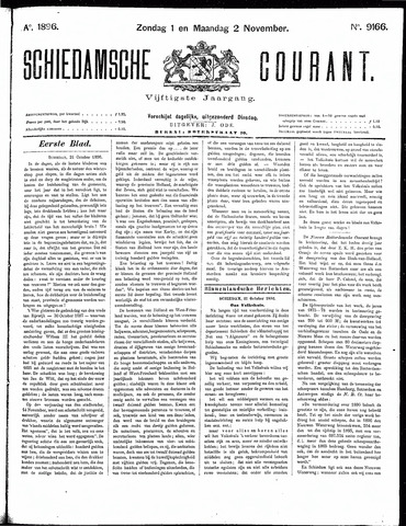 Schiedamsche Courant 1896-11-02