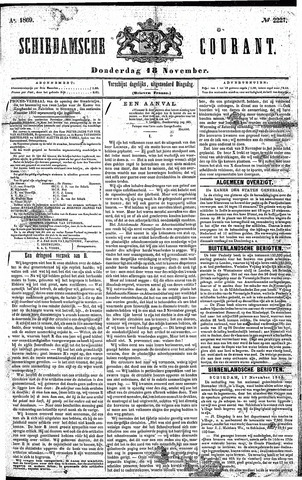 Schiedamsche Courant 1869-11-18