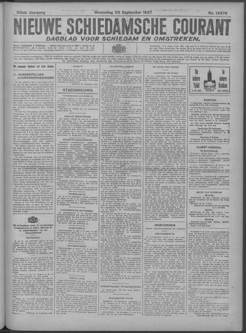 Nieuwe Schiedamsche Courant 1927-09-28