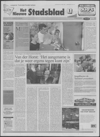 Het Nieuwe Stadsblad 2002-05-22