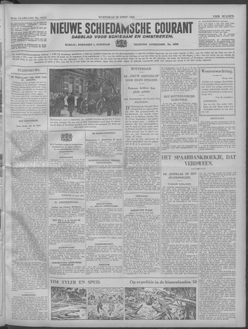 Nieuwe Schiedamsche Courant 1938-04-20