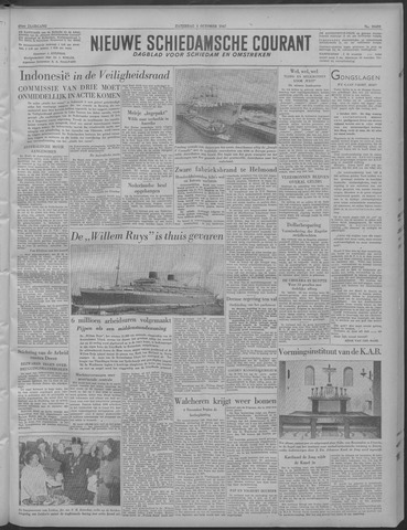Nieuwe Schiedamsche Courant 1947-10-04