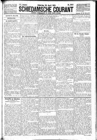 Schiedamsche Courant 1921-04-30