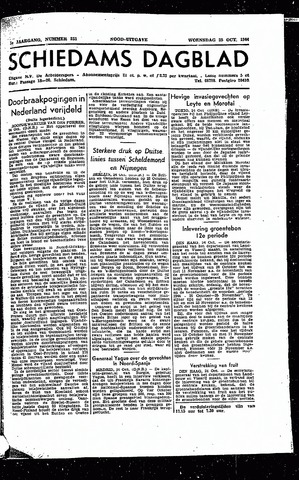 Schiedamsch Dagblad 1944-10-25