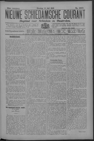 Nieuwe Schiedamsche Courant 1919-07-15