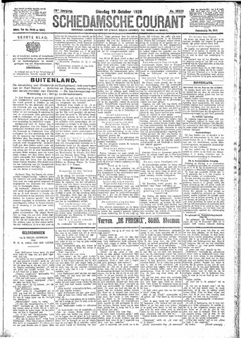 Schiedamsche Courant 1926-10-19