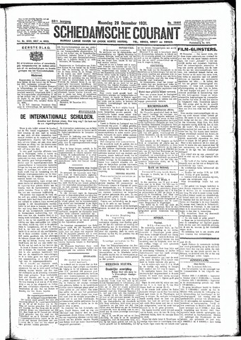 Schiedamsche Courant 1931-12-28