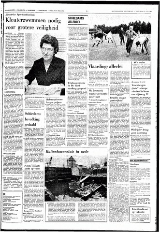 Rotterdamsch Nieuwsblad / Schiedamsche Courant / Rotterdams Dagblad / Waterweg / Algemeen Dagblad 1969-07-09