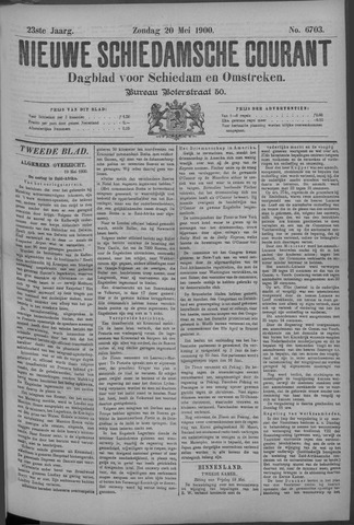 Nieuwe Schiedamsche Courant 1900-05-20