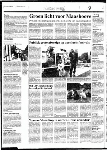 Rotterdamsch Nieuwsblad / Schiedamsche Courant / Rotterdams Dagblad / Waterweg / Algemeen Dagblad 1992-08-03