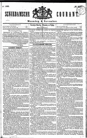 Schiedamsche Courant 1868-11-02