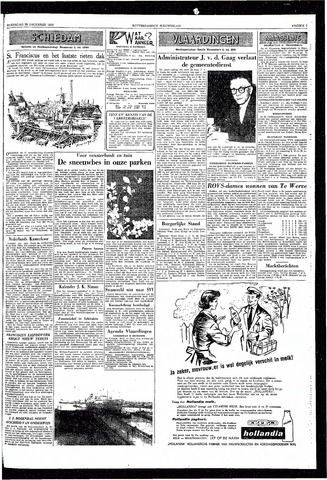 Rotterdamsch Nieuwsblad / Schiedamsche Courant / Rotterdams Dagblad / Waterweg / Algemeen Dagblad 1955-12-28