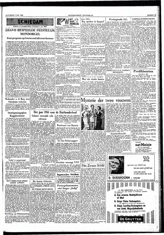 Rotterdamsch Nieuwsblad / Schiedamsche Courant / Rotterdams Dagblad / Waterweg / Algemeen Dagblad 1955-05-07