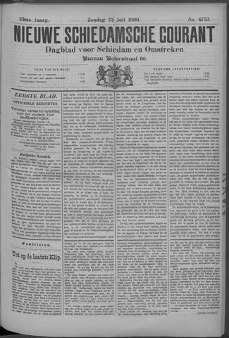 Nieuwe Schiedamsche Courant 1900-07-22