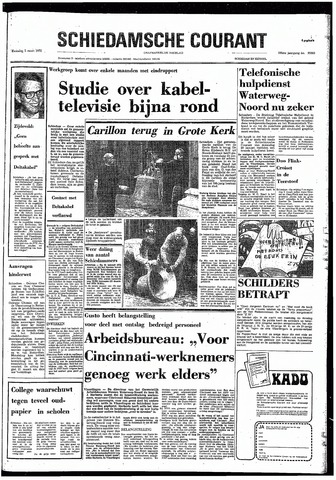 Rotterdamsch Nieuwsblad / Schiedamsche Courant / Rotterdams Dagblad / Waterweg / Algemeen Dagblad 1975-03-05