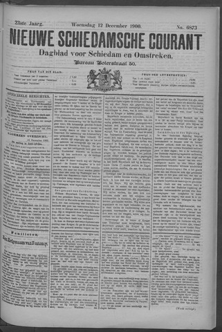 Nieuwe Schiedamsche Courant 1900-12-12