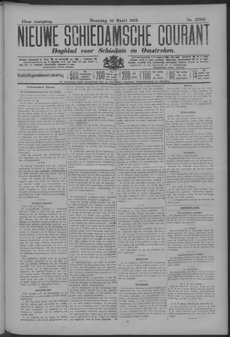 Nieuwe Schiedamsche Courant 1919-03-10