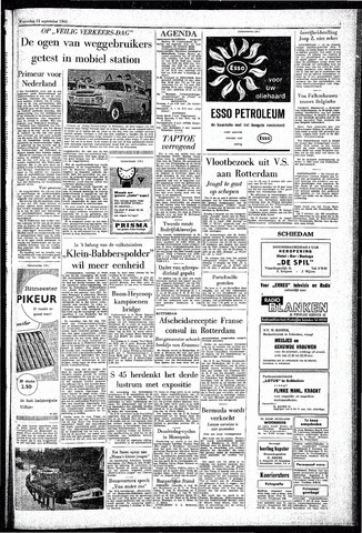 Rotterdamsch Parool / De Schiedammer 1960-09-21