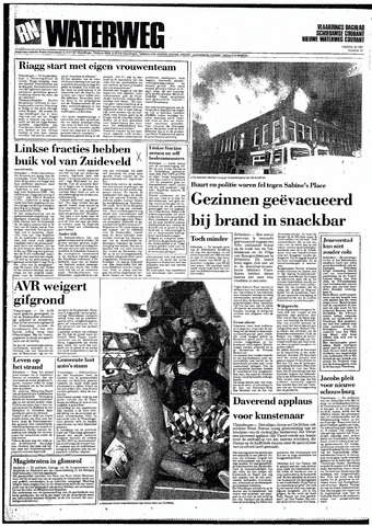Rotterdamsch Nieuwsblad / Schiedamsche Courant / Rotterdams Dagblad / Waterweg / Algemeen Dagblad 1989-05-26