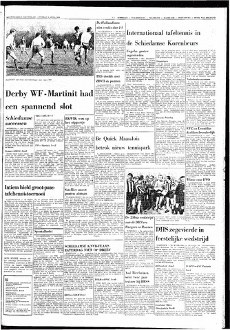 Rotterdamsch Nieuwsblad / Schiedamsche Courant / Rotterdams Dagblad / Waterweg / Algemeen Dagblad 1969-04-08