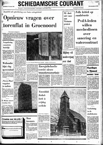 Rotterdamsch Nieuwsblad / Schiedamsche Courant / Rotterdams Dagblad / Waterweg / Algemeen Dagblad 1973-01-17