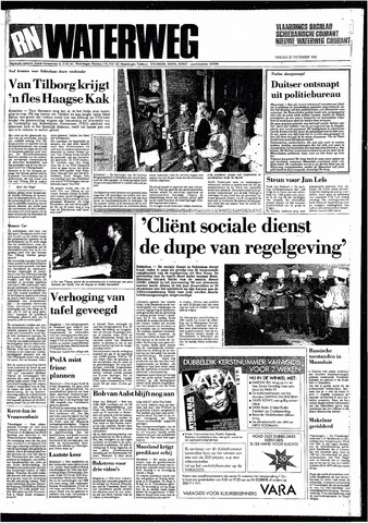 Rotterdamsch Nieuwsblad / Schiedamsche Courant / Rotterdams Dagblad / Waterweg / Algemeen Dagblad 1985-12-20