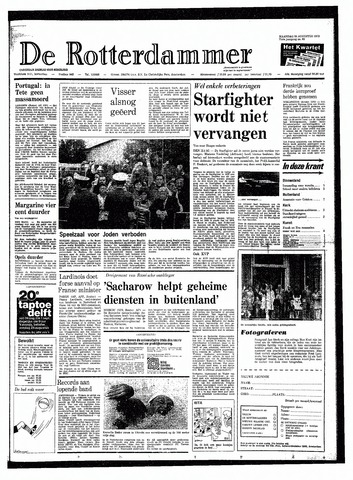Trouw / De Rotterdammer 1973-08-20