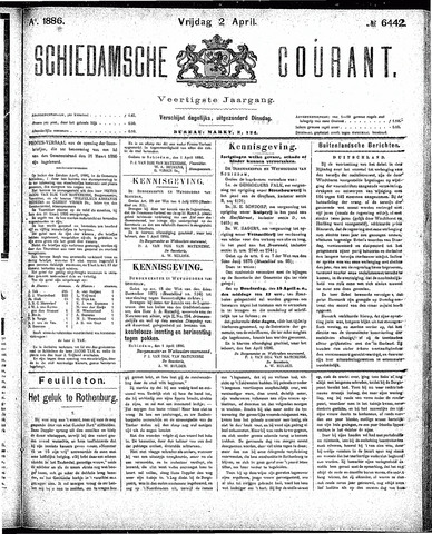 Schiedamsche Courant 1886-04-02