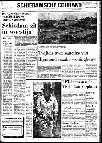 Rotterdamsch Nieuwsblad / Schiedamsche Courant / Rotterdams Dagblad / Waterweg / Algemeen Dagblad 1973-02-09