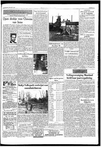 Rotterdamsch Nieuwsblad / Schiedamsche Courant / Rotterdams Dagblad / Waterweg / Algemeen Dagblad 1960-03-02