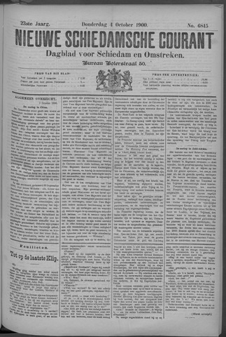 Nieuwe Schiedamsche Courant 1900-10-04