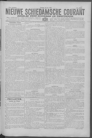 Nieuwe Schiedamsche Courant 1922-07-18