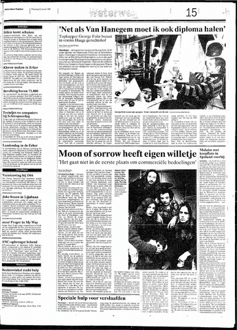 Rotterdamsch Nieuwsblad / Schiedamsche Courant / Rotterdams Dagblad / Waterweg / Algemeen Dagblad 1992-01-22