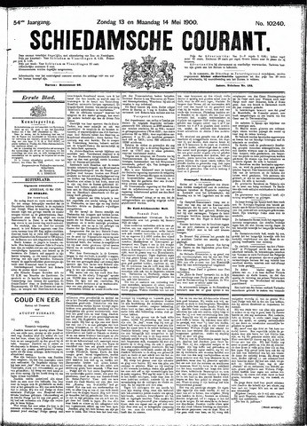 Schiedamsche Courant 1900-05-14
