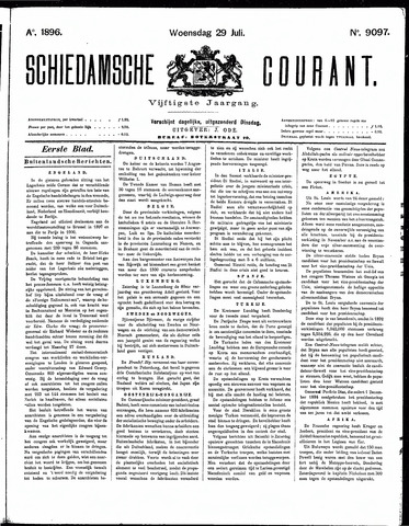 Schiedamsche Courant 1896-07-29