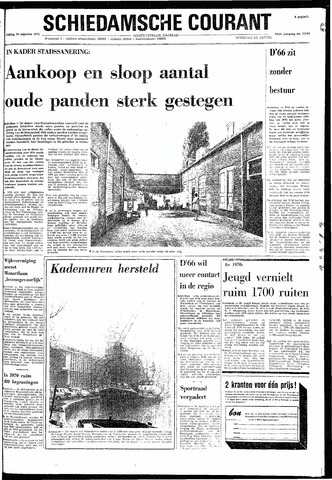 Rotterdamsch Nieuwsblad / Schiedamsche Courant / Rotterdams Dagblad / Waterweg / Algemeen Dagblad 1971-08-20