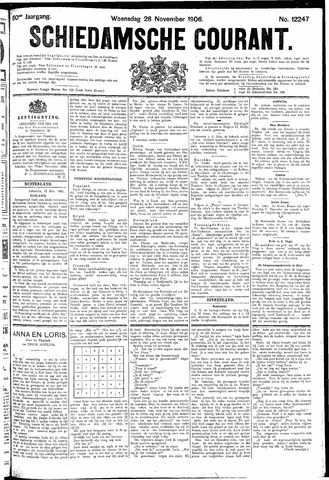 Schiedamsche Courant 1906-11-28