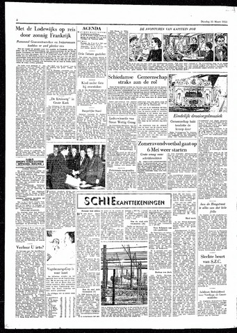 Rotterdamsch Parool / De Schiedammer 1953-03-31