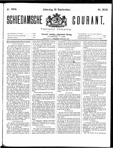 Schiedamsche Courant 1896-09-19