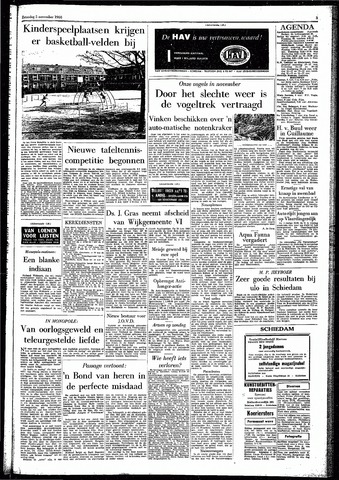 Rotterdamsch Parool / De Schiedammer 1960-11-05