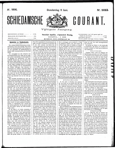 Schiedamsche Courant 1896-06-11