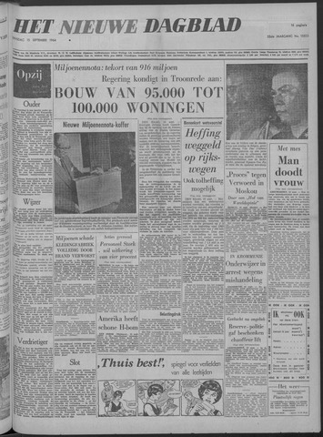 Nieuwe Schiedamsche Courant 1964-09-15